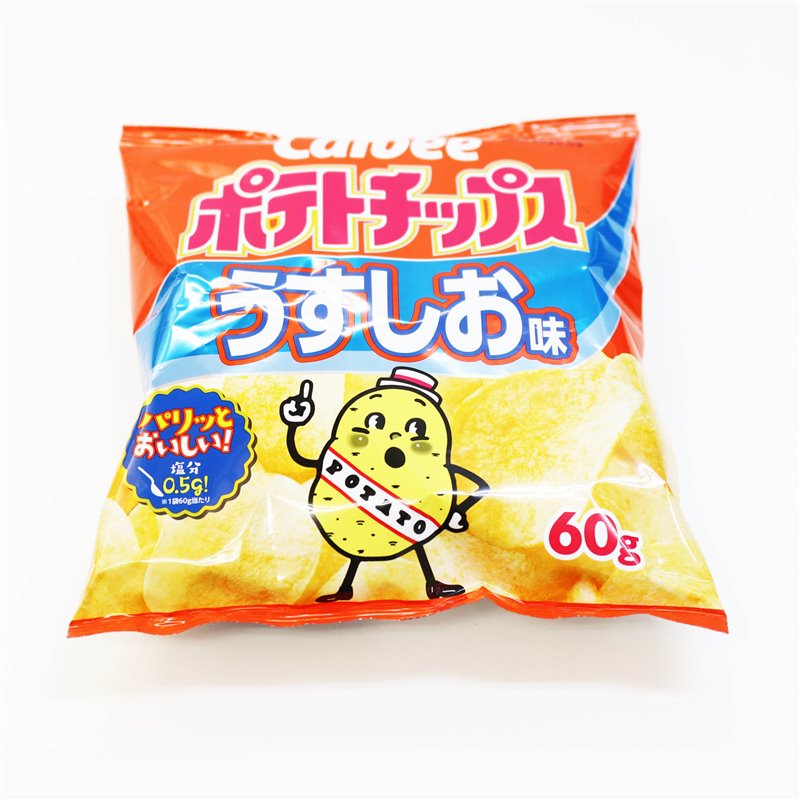 カルビー　６０ｇポテトチップス　うすしお味