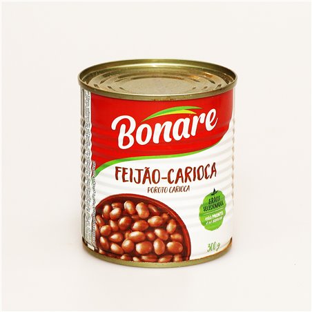 BONARE FEIJÃO-PRETO フェイジョンプレット 黒いんげん豆煮込み 300ｇ  ブラジル料理 フェイジョアーダ 缶詰