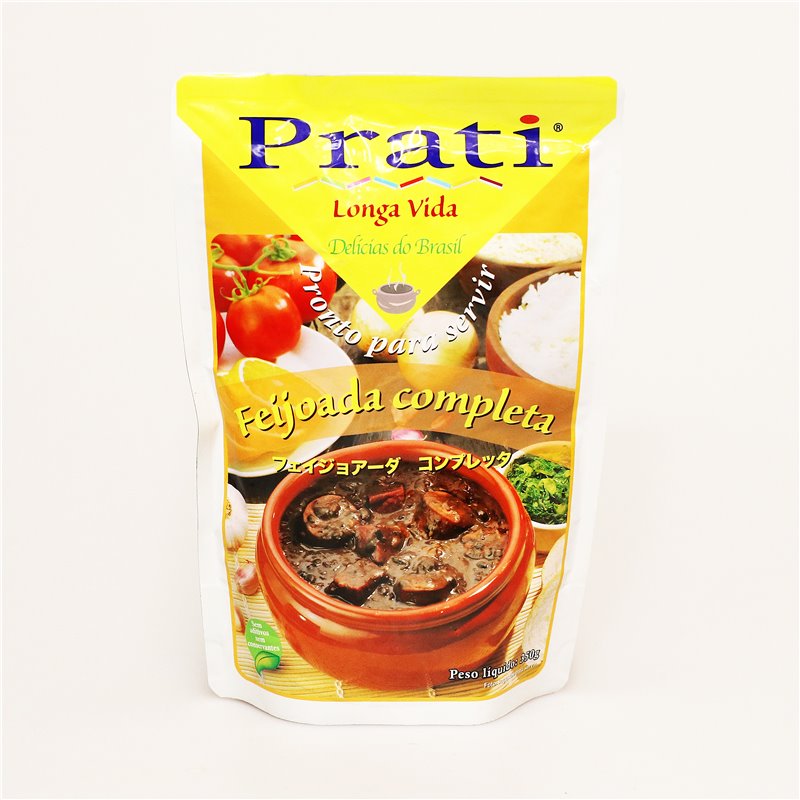Prati フェイジョアーダ コンプレッタ (豆と肉の煮込み料理) 350g レトルト