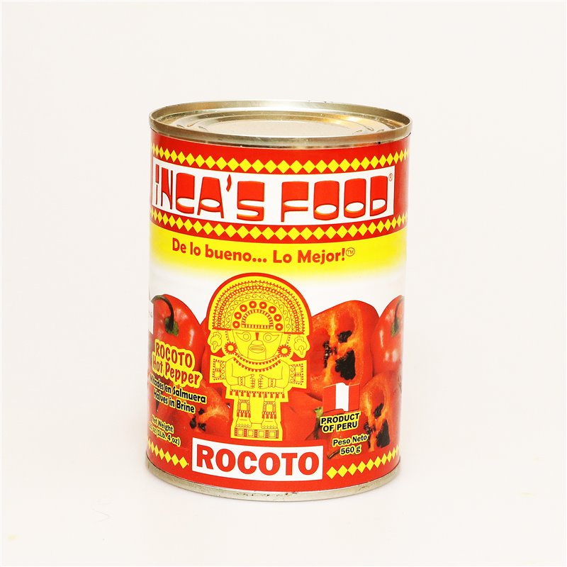 INCAS FOOD ROCOTOレッドホットペッパー　塩水漬け 560g