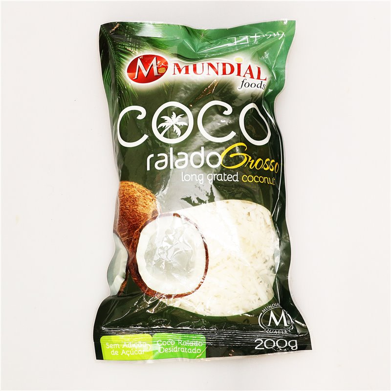 MUNDIAL foods COCO ralado Grosso 200g ココナッツロング