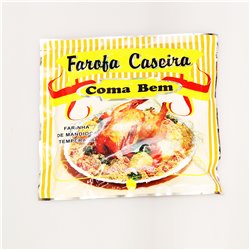 Farofa Caseira Coma Bem Farinha de Mandioca Temperada 300g ファロッファプロンタ