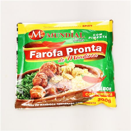 MUNDIAL foods Farofa Pronta de Mandioca 300g ファロッファ 味付キャッサバ粉