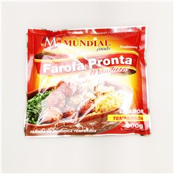 MUNDIAL foods Farofa Pronta de Mandioca TEMPERADA 300g 味付きキャッサバ粉