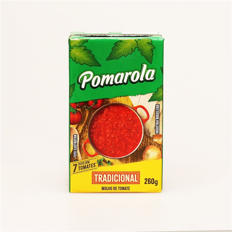 Pomarola TRADICIONAL MOLHO DE TOMATE 260g カーギル ポマローラ トマトベースソース
