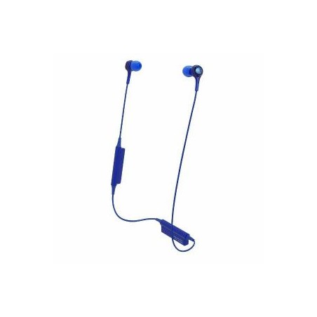 オーディオテクニカ ATH-CK200BT-BL Bluetoothヘッドホン ブルー