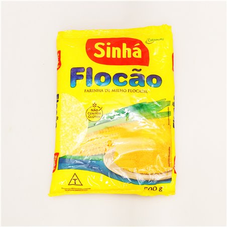 Sinha Flocao FARINHA DE MILHO FLOCADA 500g コーングリッツ 粗挽