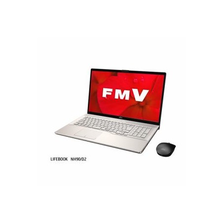 富士通 FMVN90D2G ノートパソコン FMV LIFEBOOK シャンパンゴールド