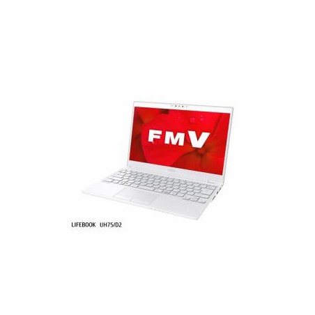 富士通 FMVU75D2W モバイルパソコン FMV LIFEBOOK アーバンホワイト
