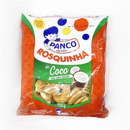 PANCO ROSQUINHA de Coco 200g パンコ ココナッツドーナッツ