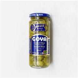 GOYA Cocktail Olives グリーンオリーブ 種ぬき 340g