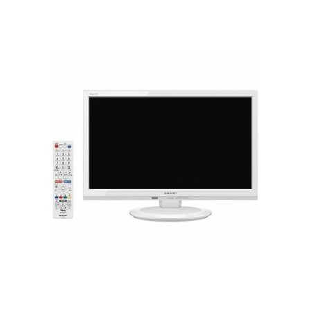 シャープ 2T-C19AD-W AQUOS(アクオス) 19V型地上・BS・110度CSデジタルハイビジョンLED液晶テレビ ホワイト