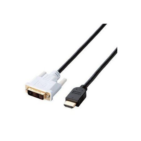 エレコム CAC-HTD15BK HDMI-DVI変換ケーブル 1.5m