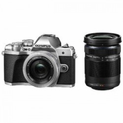 オリンパス OM-D-EM10MK3WK-SL デジタル一眼カメラ 「OM-D E-M10 MarkIII」 ダブルズームキット シルバー