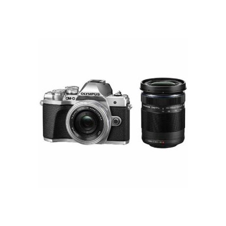 オリンパス OM-D-EM10MK3WK-SL デジタル一眼カメラ 「OM-D E-M10 MarkIII」 ダブルズームキット シルバー